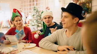 Квест на Новый год «Зимний детектив»: я знаю, это — он! Квест на Новый год «Зимний детектив»: я знаю, это — он! Новогодний корпоратив в Клину.